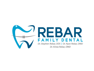 Rebar Family Dental logo design by bluespix