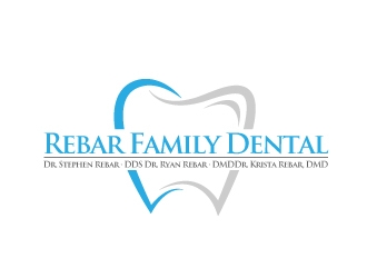 Rebar Family Dental logo design by moomoo