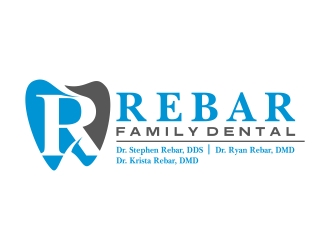 Rebar Family Dental logo design by Mbezz