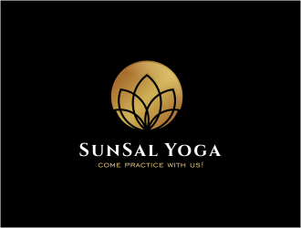 SunSal Yoga  logo design by FloVal