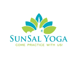 SunSal Yoga  logo design by cikiyunn