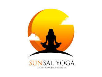SunSal Yoga  logo design by rahimtampubolon