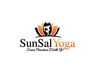 SunSal Yoga  logo design by bluespix