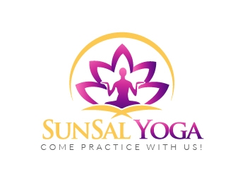 SunSal Yoga  logo design by art-design