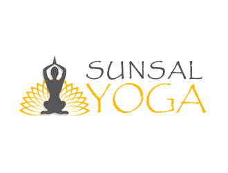 SunSal Yoga  logo design by kunejo