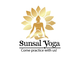 SunSal Yoga  logo design by gogo
