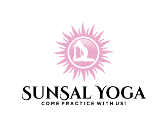 SunSal Yoga  logo design by done