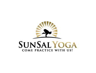 SunSal Yoga  logo design by bluespix