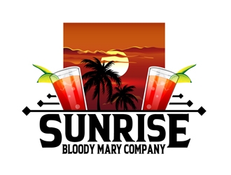 sunrise bloody mary company logo design by DreamLogoDesign