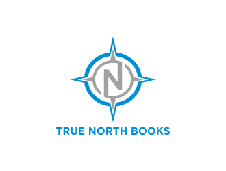True North Books logo design by Greenlight