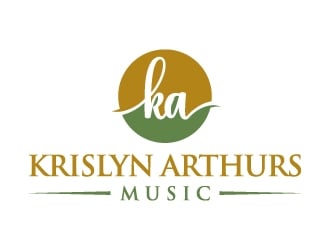 Krislyn Arthurs Music logo design by akilis13