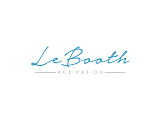 LeBooth Activation logo design by Zeratu
