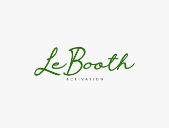 LeBooth Activation logo design by berkahnenen