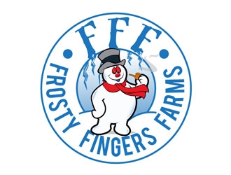 Frosty Fingers Farms logo design by LogoInvent
