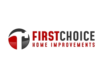 First Choice Home Improvements logo design by akilis13