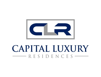 CLR - Capital Luxury Residences logo design by excelentlogo