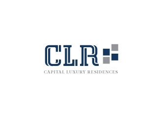 CLR - Capital Luxury Residences logo design by estrezen