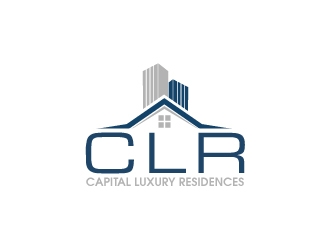 CLR - Capital Luxury Residences logo design by ElonStark