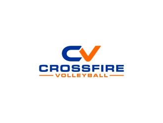 Crossfire Volleyball logo design by bricton
