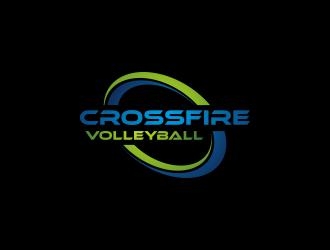 Crossfire Volleyball logo design by bricton