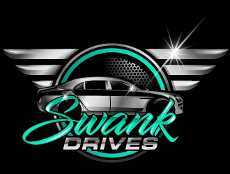 Swank Drives logo design by Suvendu