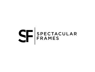 Spectacular Frames logo design by BlessedArt
