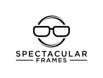 Spectacular Frames logo design by BlessedArt