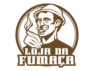 Loja da Fumaça logo design by Suvendu