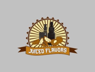 Juiced Flavors logo design by DanizmaArt
