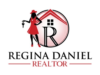 Regina Daniel Realtor  logo design by CreativeMania