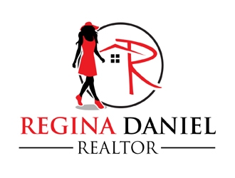 Regina Daniel Realtor  logo design by MAXR