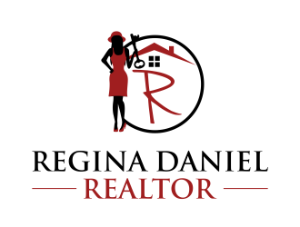 Regina Daniel Realtor  logo design by ingepro