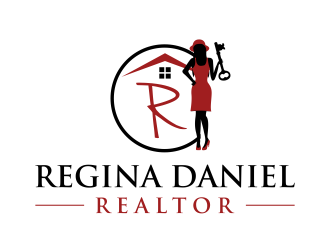 Regina Daniel Realtor  logo design by ingepro