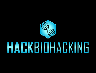 HackBiohacking.com logo design by beejo