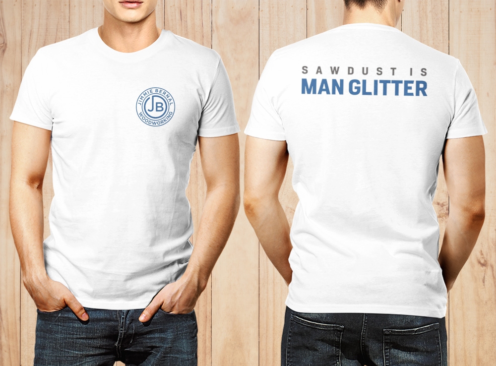 Jimmie Bernal Wood Turning logo design by Kindo