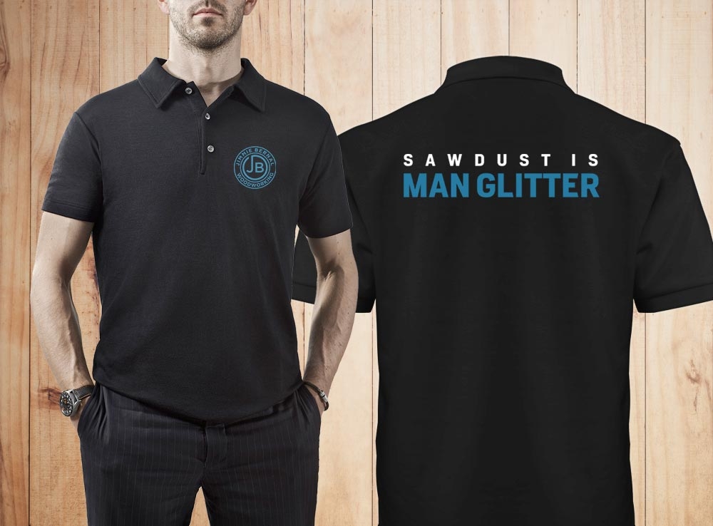 Jimmie Bernal Wood Turning logo design by Kindo