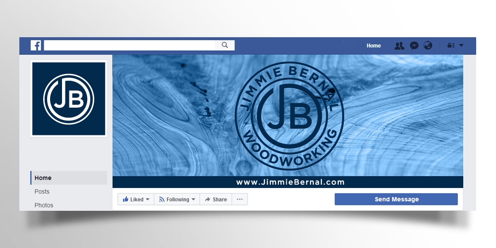Jimmie Bernal Wood Turning logo design by scriotx