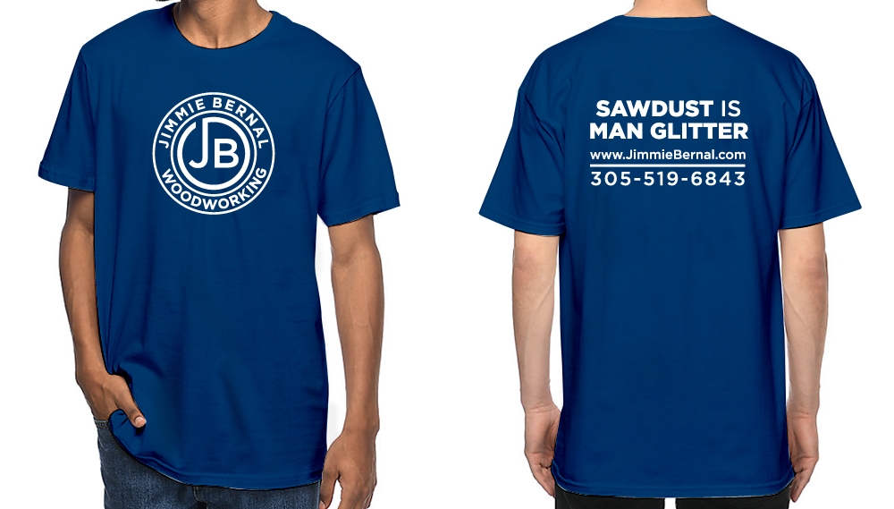 Jimmie Bernal Wood Turning logo design by scriotx