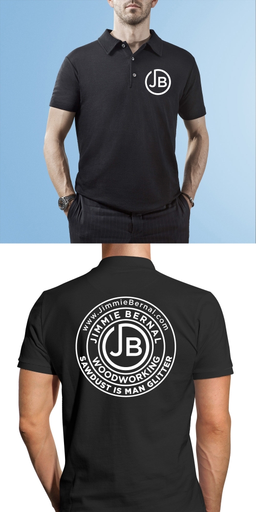 Jimmie Bernal Wood Turning logo design by scriotx