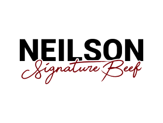 Neilson Signature Beef logo design by lexipej
