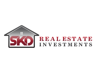 skd real estate investments logo design by nona