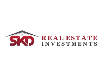 skd real estate investments logo design by nona