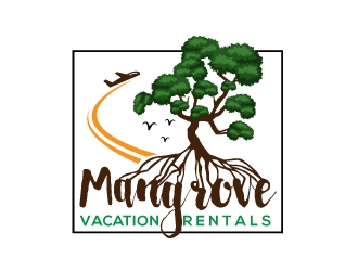 Mangrove Vacation Rentals logo design by Suvendu