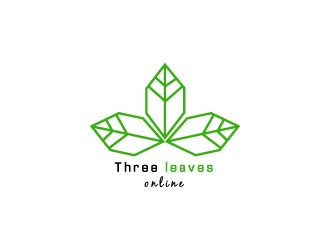Threeleavesonline logo design by GrafixDragon