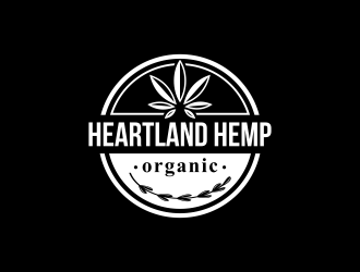 Heartland Hemp Organic logo design by ArRizqu