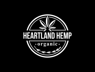 Heartland Hemp Organic logo design by ArRizqu