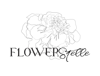 FLOWERSTELLE logo design by AikoLadyBug