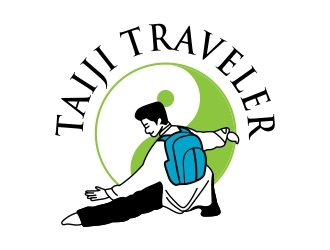 Taiji Traveler logo design by Mirza