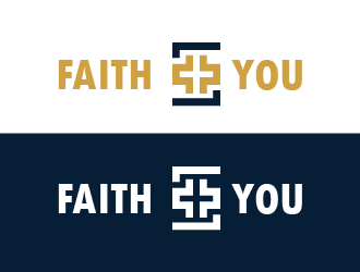 Faith Plus Sign You  logo design by pandasign