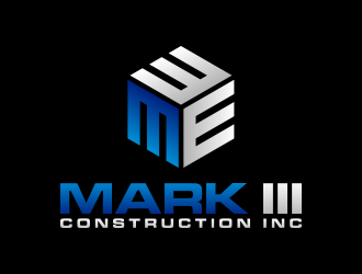 Mark III Consruction Inc logo design by lexipej